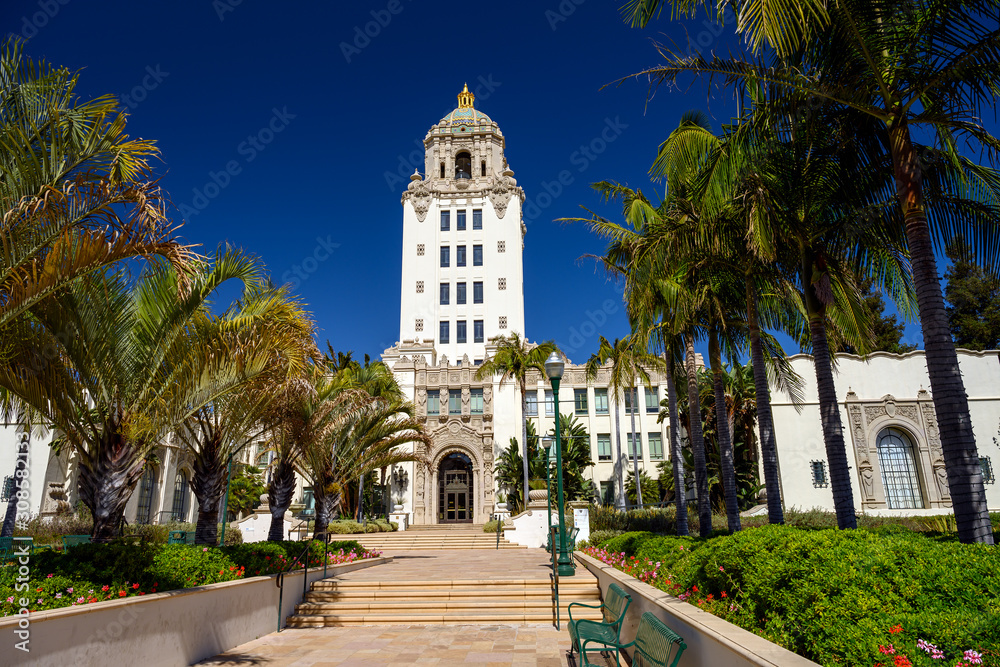 Beverly Hills City Hall, Los Angeles, California