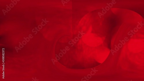 Shiny red background. Shot with blurred focus.