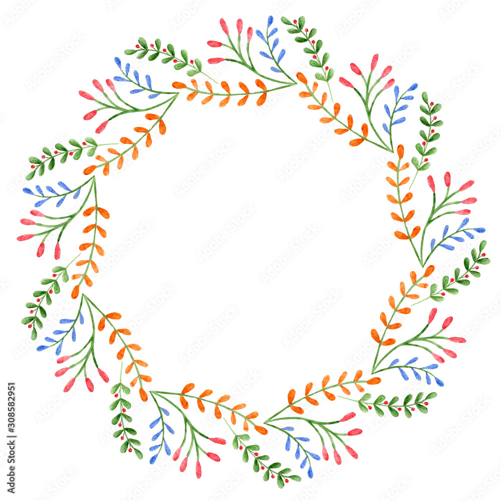 Untitled-1Watercolor wreath. Frame with spring flowers and branches. Untitled-1Watercolor wreath. Frame with spring flowers and branches.