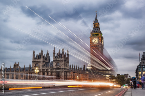 Big Ben in the evening, London, United Kingdom