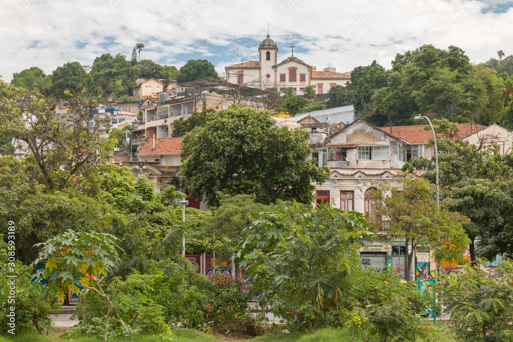 Convento Santa Teresa on the hill, Rio de Janeiro, Brazil, South America