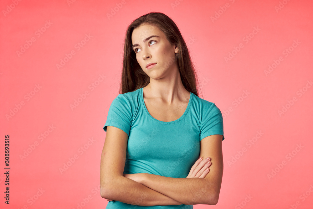 Fototapeta premium portrait of young woman
