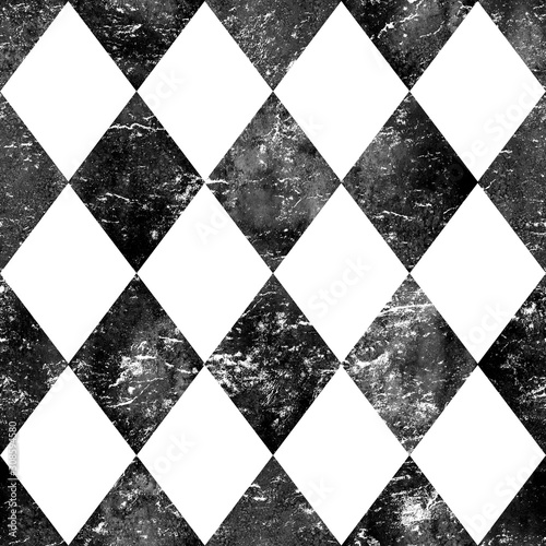 Black and white vintage gru...