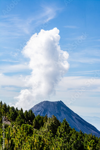 volcán nevado de Colima