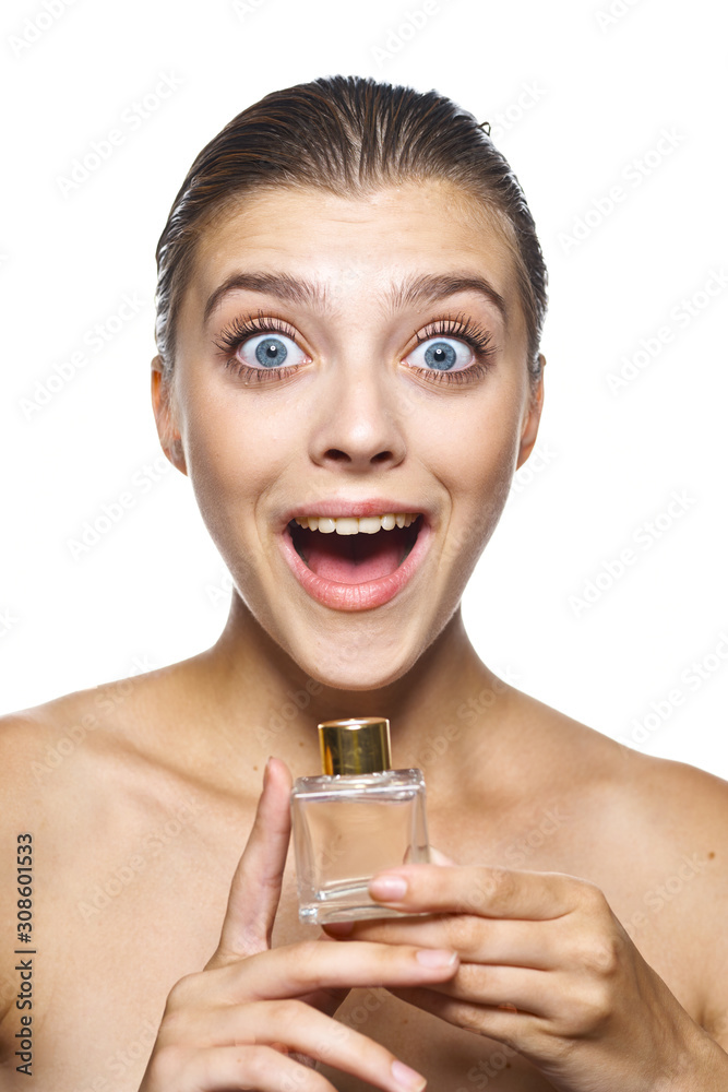 beautiful woman bare shoulders clean skin beautiful woman bare shoulders clean skin