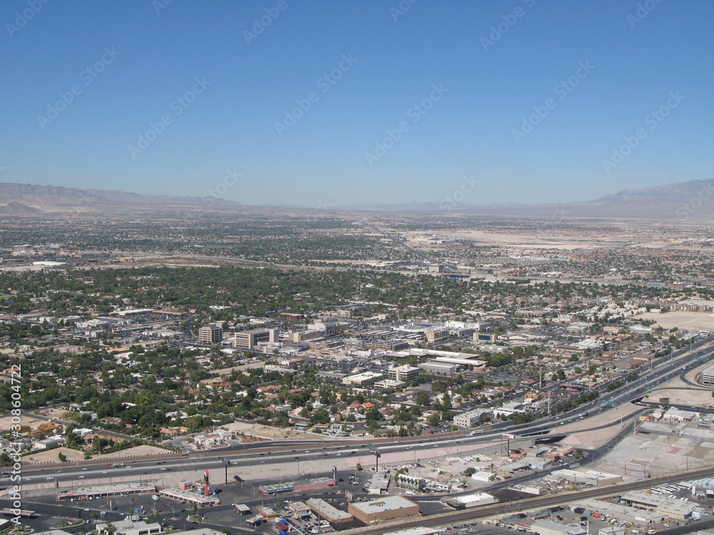 Fototapeta premium Las Vegas Überblick