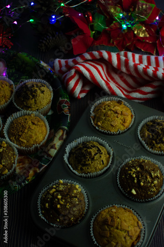 muffins en navidad 2