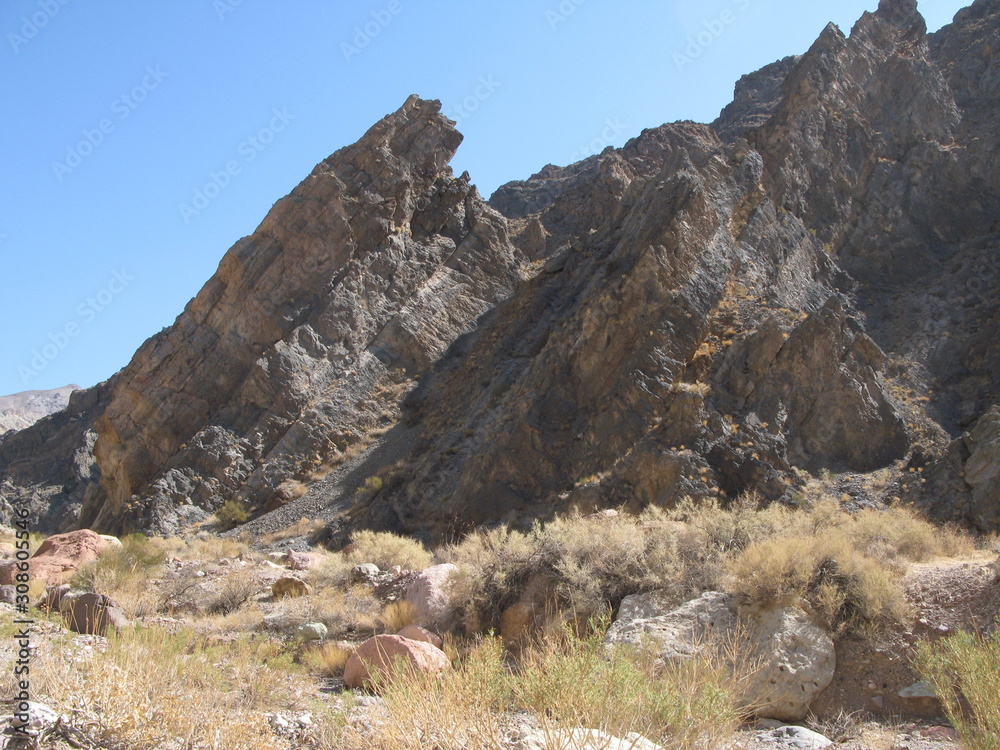 titus canyon backroad usa valley death