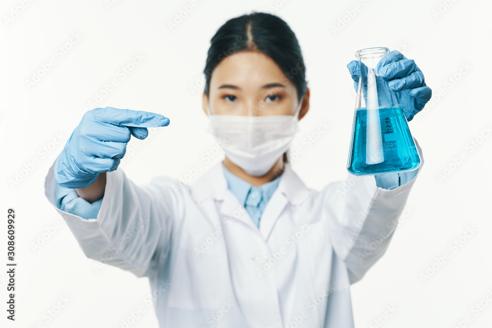 doctor in mask with syringe doctor in mask with syringe