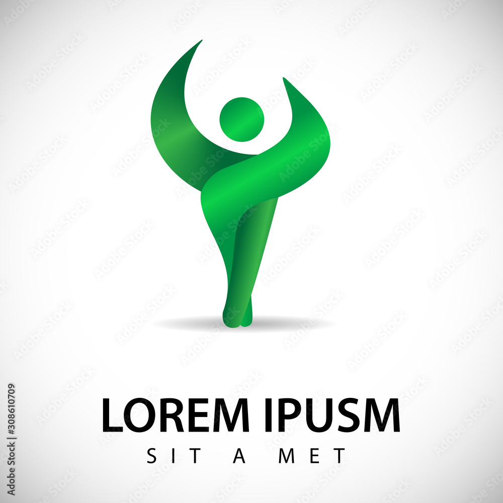 Abstract People Logo Set. Human Figure Isolated On Gray. Sport Icon For Human Success, Celebration Logo, Achievement Symbol And Activity. Happy People Logo. Sport Figure Icon Character, Vector Abstract People Logo Set. Human Figure Isolated On Gray. Sport Icon For Human Success, Celebration Logo, Achievement Symbol And Activity. Happy People Logo. Sport Figure Icon Character, Vector