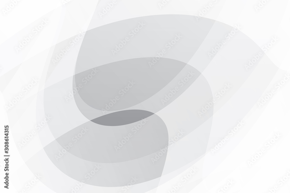 Obraz premium Abstract geometric white and gray color background. Vector, illustration. 