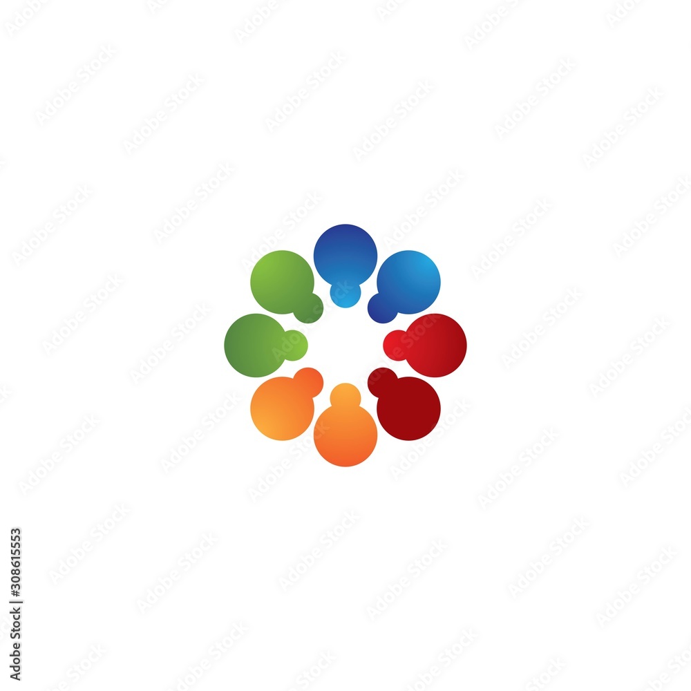 community logo template vector icon design community logo template vector icon design