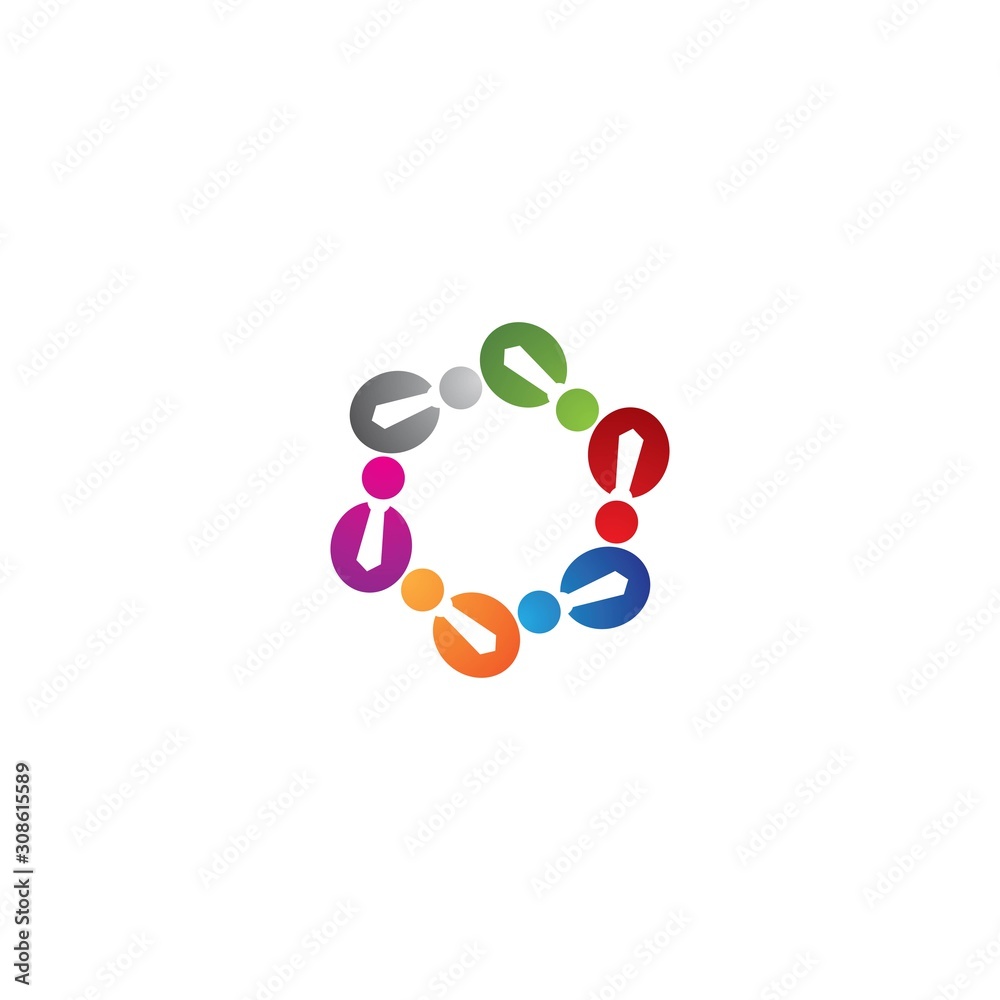 community logo template vector icon design community logo template vector icon design
