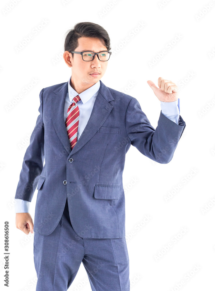 Business men portrait isolated on white background Business men portrait isolated on white background