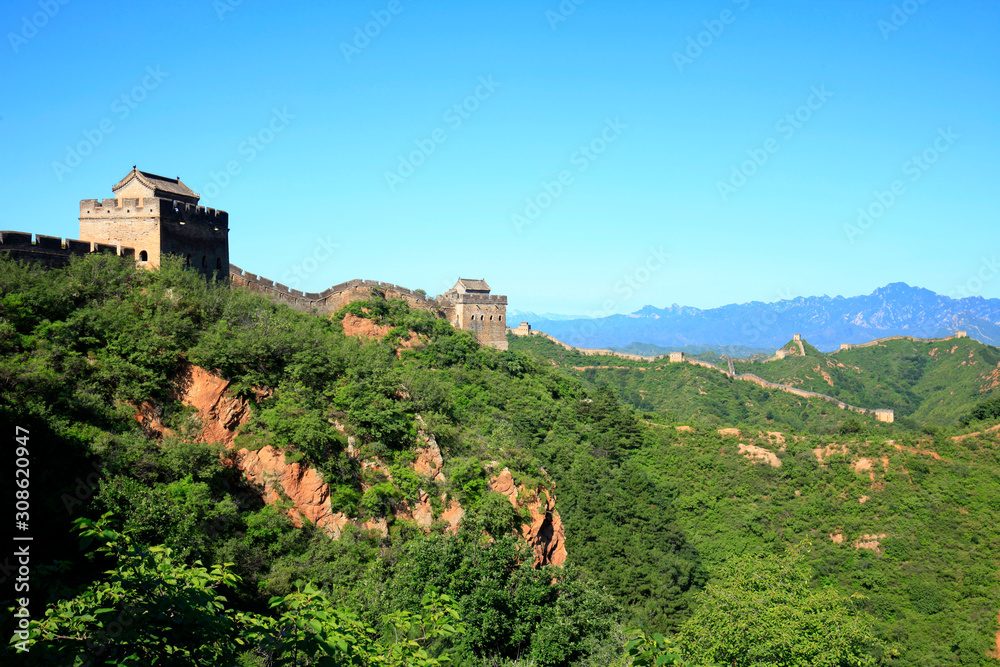 The Great Wall is in China.