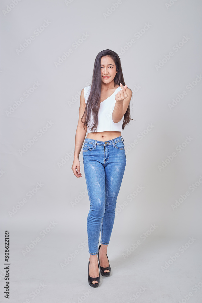 Portrait confident young asian woman Portrait confident young asian woman