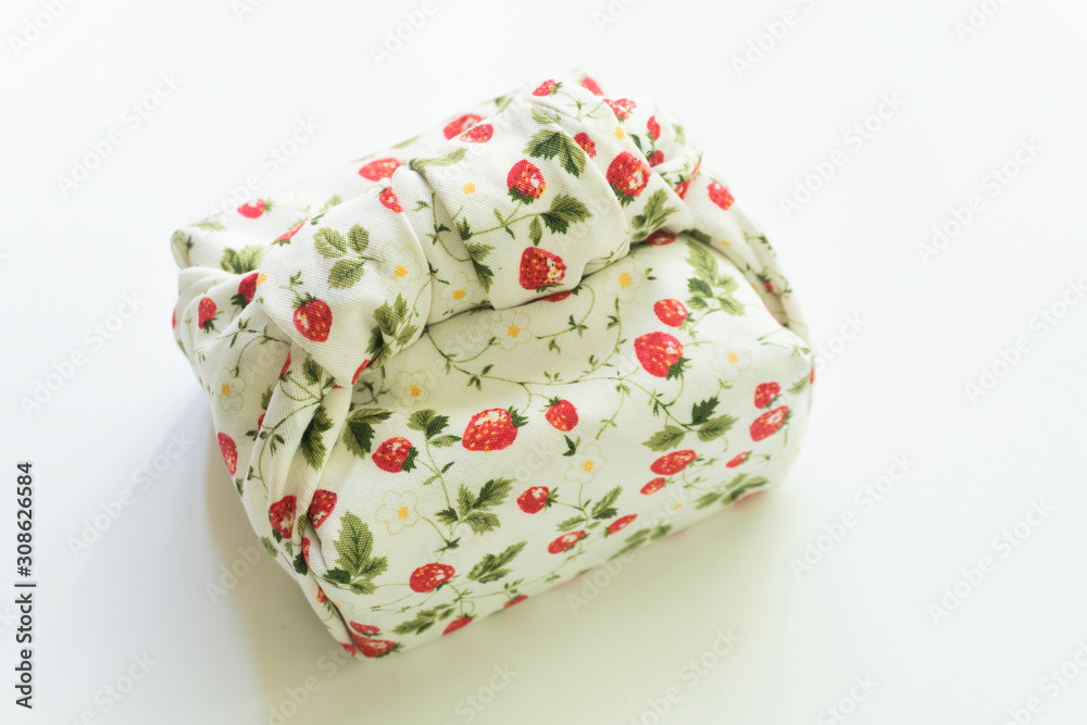 Furoshiki for wrapping gift and lunch box traditional Japanese culture item Furoshiki for wrapping gift and lunch box traditional Japanese culture item