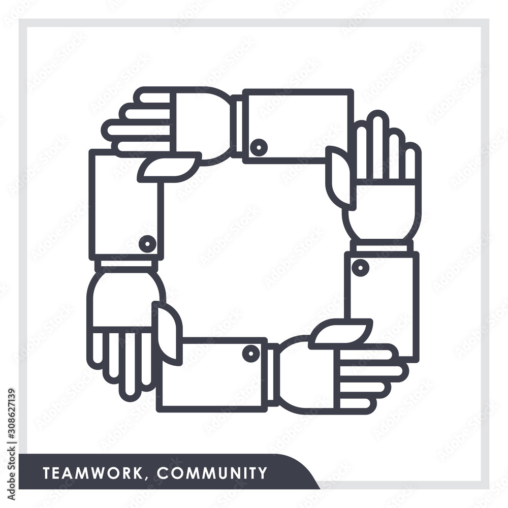 Teamwork, community Teamwork, community