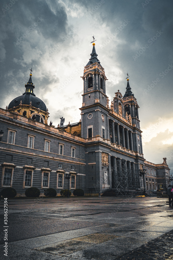 Cathedral in Madrid Spain