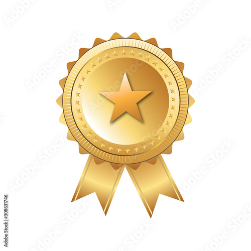Gold Star Quality Badge