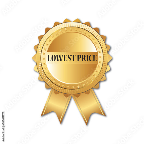 Lowest Price gold badge