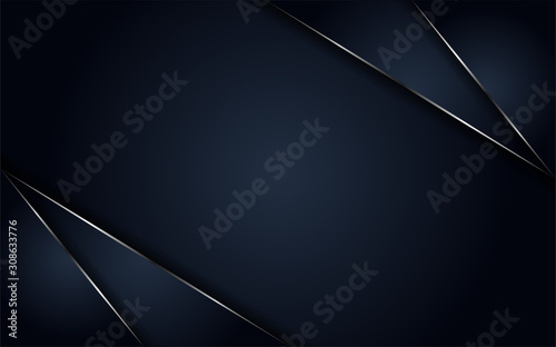 luxurious navy background metallic lines