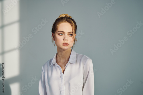 portrait of a young woman