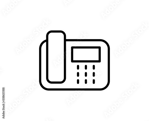 Fax line icon