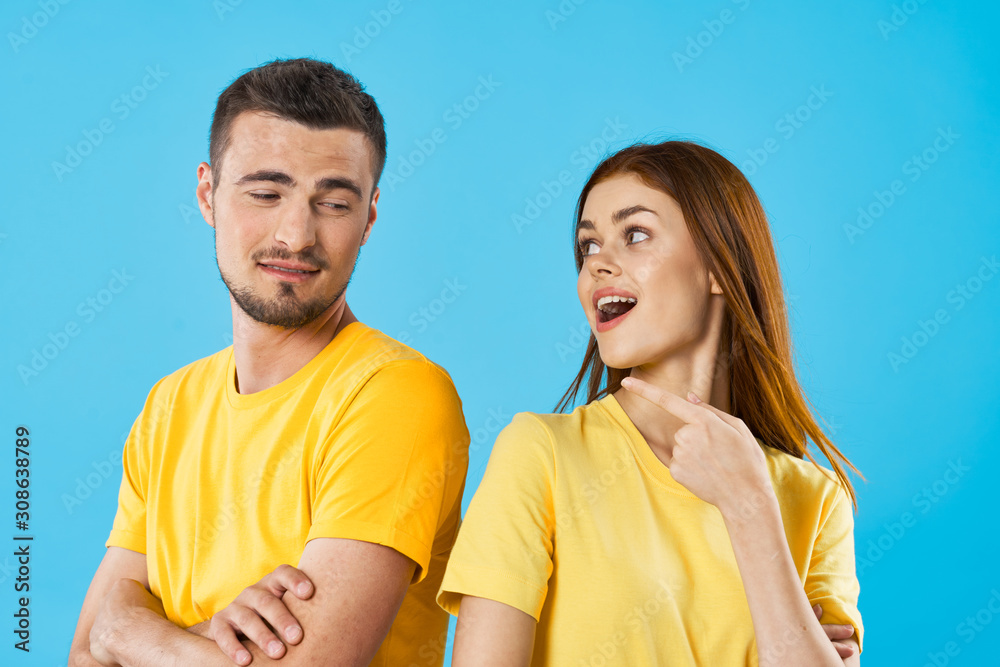 Obraz premium young couple