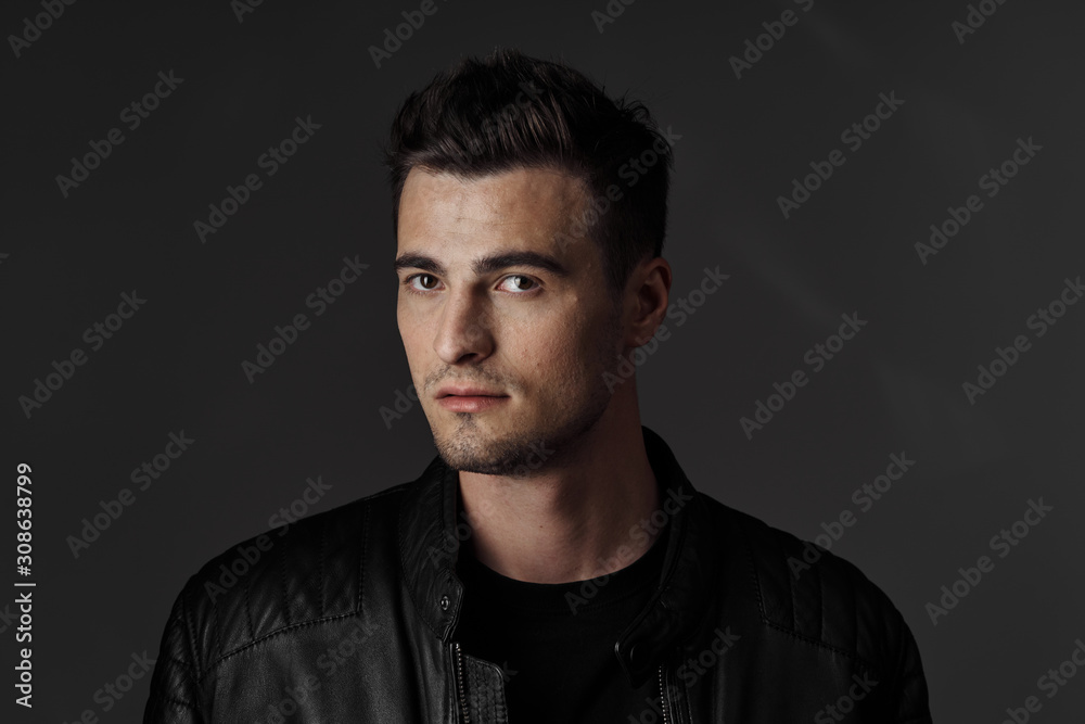 portrait of young man portrait of young man