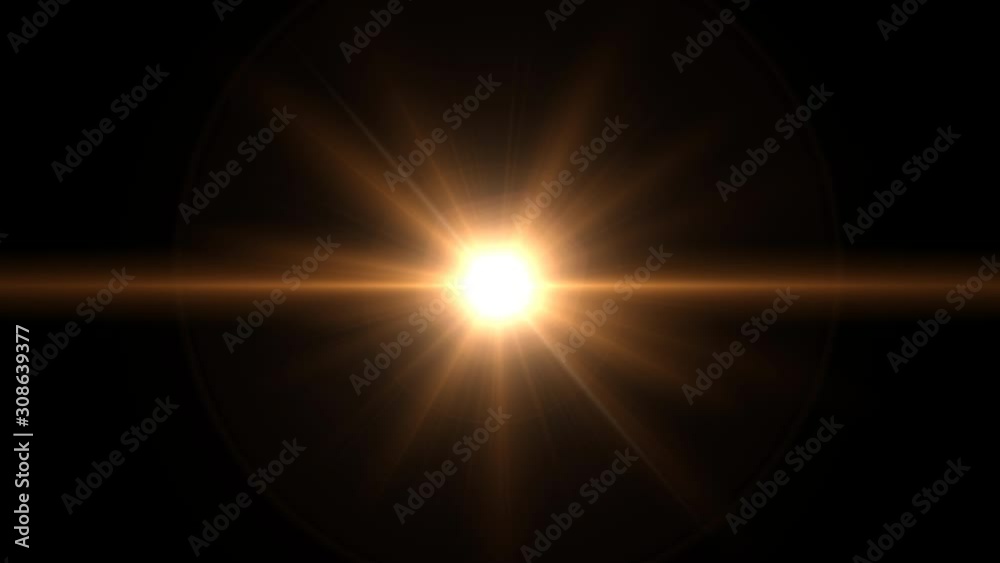sun light lens flares art animation background sun light lens flares art animation background