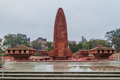 Foto Memorial of Jallianwala Bagh massacre in Amritsar, Punjab state, India