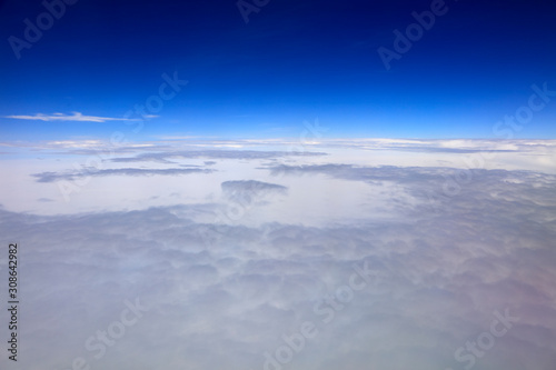 High altitude white clouds © junrong