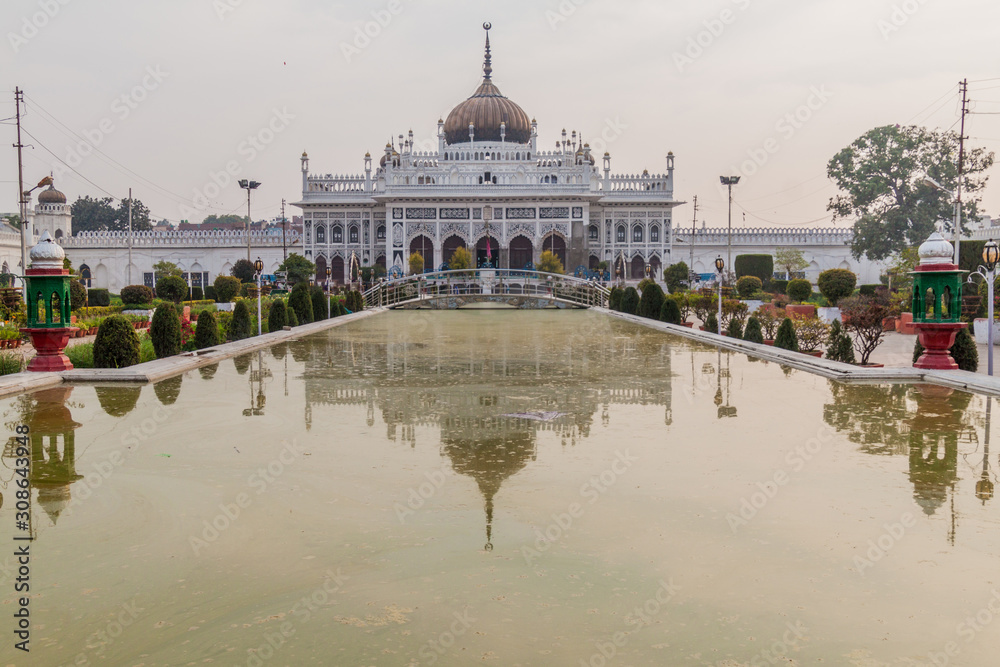Fototapeta premium Chota Imambara in Lucknow, Uttar Pradesh state, India