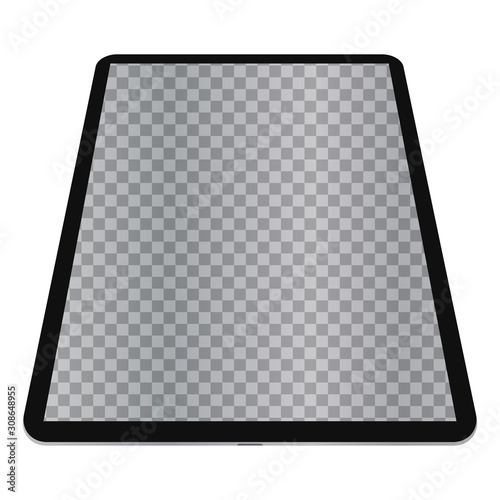 tablet icon on a white background for mockup. vector illustration elements