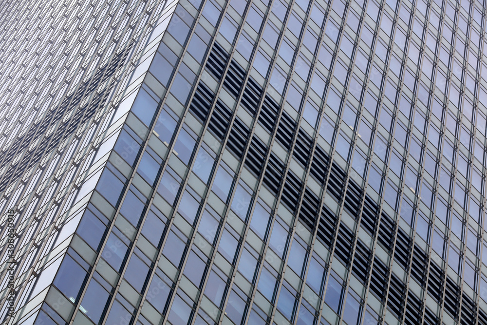 Architectural Landscape of Urban Glass Building Architectural Landscape of Urban Glass Building