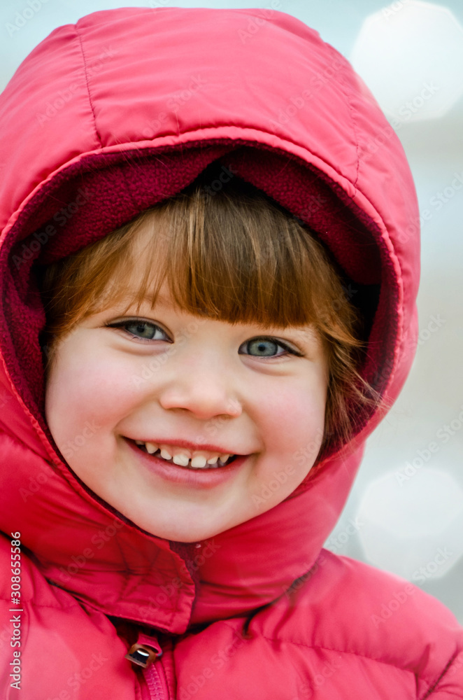 pretty girl on northern beaches in winter pretty girl on northern beaches in winter