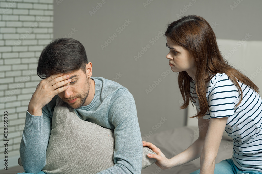 young couple having an argument young couple having an argument