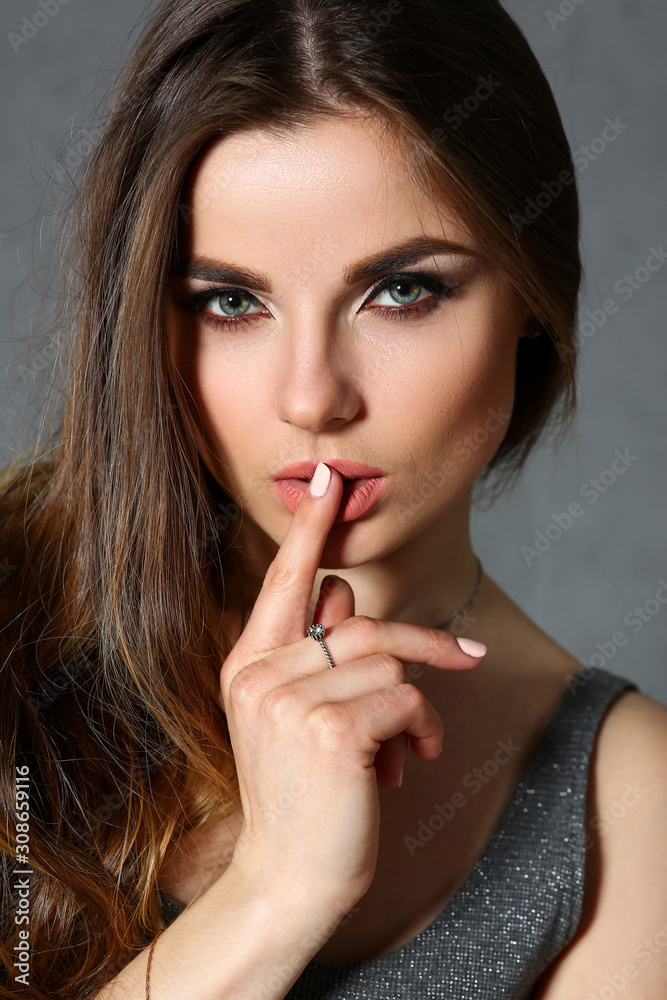 Beautiful european woman portrait Beautiful european woman portrait