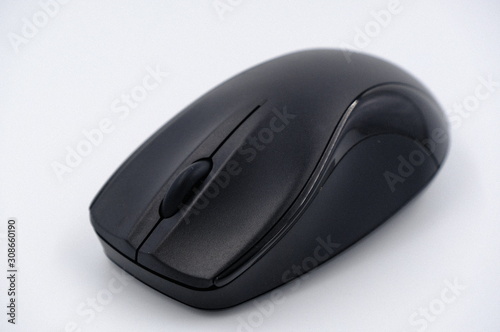 Mouse wireless on white background.Computer mouse isolated on white background. Computer mouse for design © ric