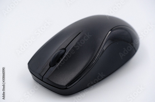 Mouse wireless on white background.Computer mouse isolated on white background. Computer mouse for design