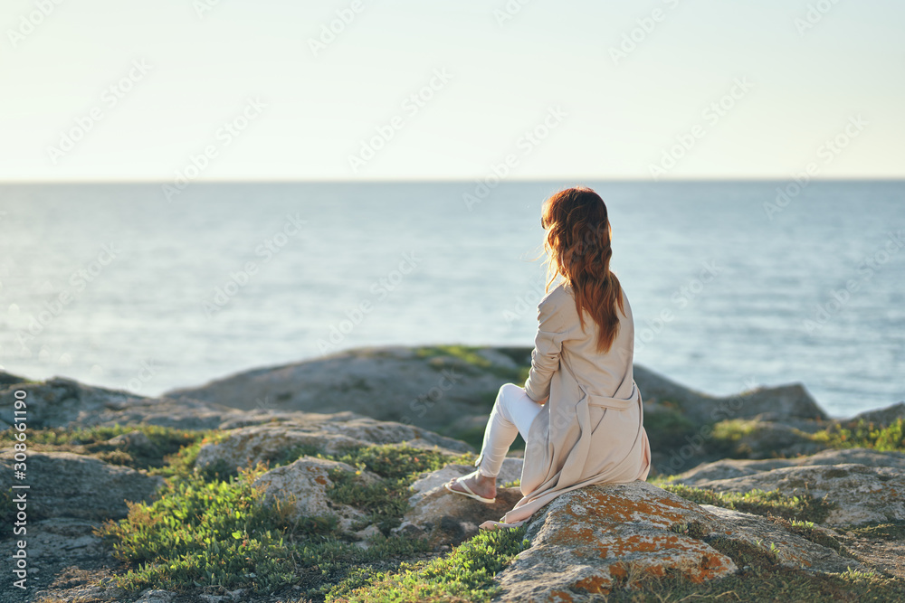 woman on the beach woman on the beach