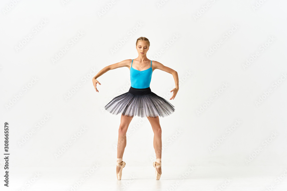 ballet dancer in action