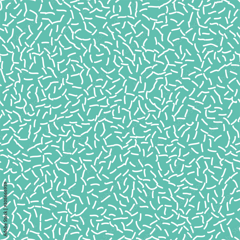 Naklejka premium Irregular dashes handdrawn seamless pattern