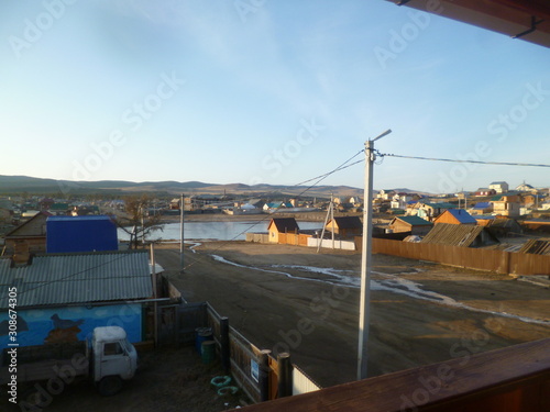 In the village of Khuzhir. Olkhon Baikal.