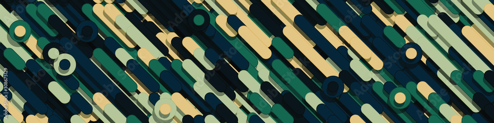Color Abstract Lines and Circles Generative Art background illustration Color Abstract Lines and Circles Generative Art background illustration