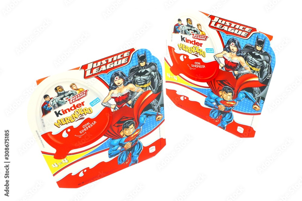 Kinder egg justice league sales