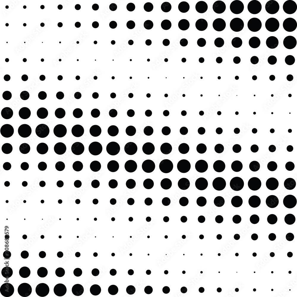 Abstract halftone dotted background. Monochrome pattern with dot and circles. Vector modern pop art texture for posters, sites, business cards, cover postcards, interior design, labels, stickers. Abstract halftone dotted background. Monochrome pattern with dot and circles. Vector modern pop art texture for posters, sites, business cards, cover postcards, interior design, labels, stickers.