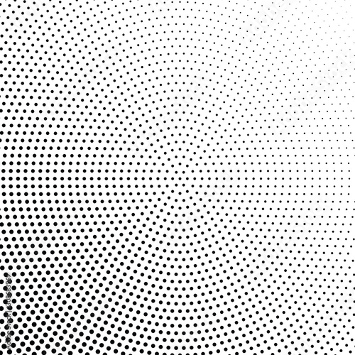 Abstract halftone dotted background. Monochrome pattern with dot and circles.  Vector modern futuristic texture for posters  sites  business cards  cover postcards  interior design  labels  stickers.