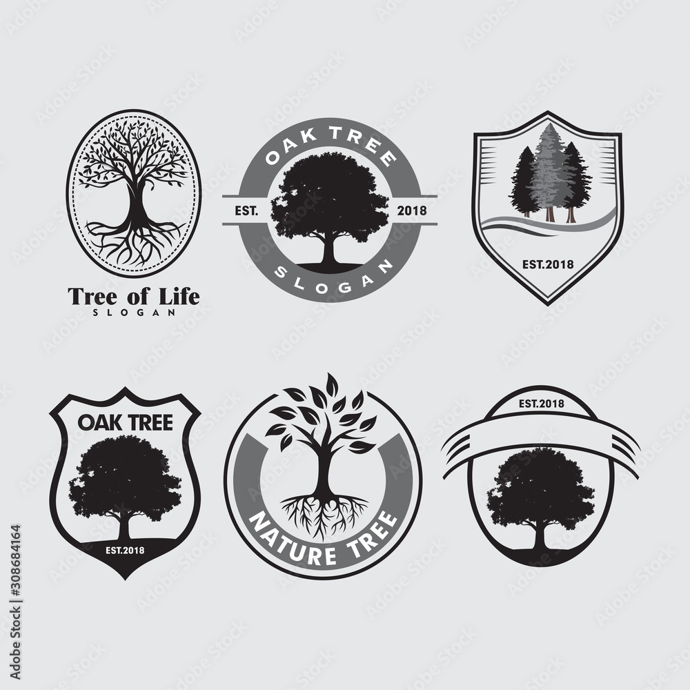 Obraz premium Tree Logo